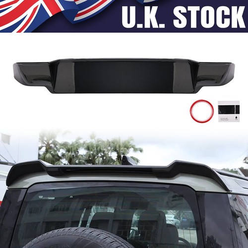 Glossy rear roof spoiler - glossy,