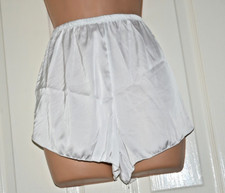 NIX P 6 - Slithery soft french knickers, BN, waist to 36", lace free, tap pants