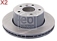 Front Brake Disc x2 Pcs FEBI