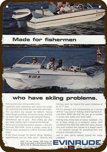 1965 evinrude ski lark - evinrude,