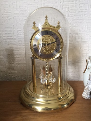 Glass dome clock - glass,