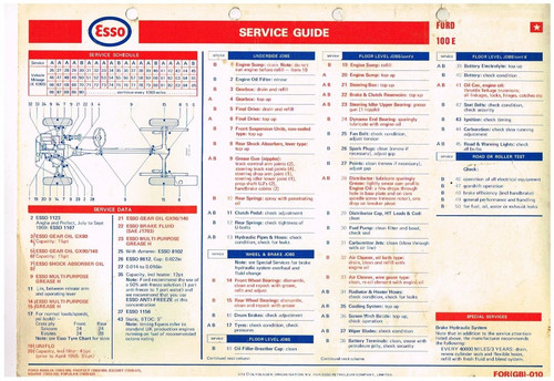 Ford 100e popular - 100e, &