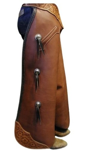 Men western cowboy chaps - men's,