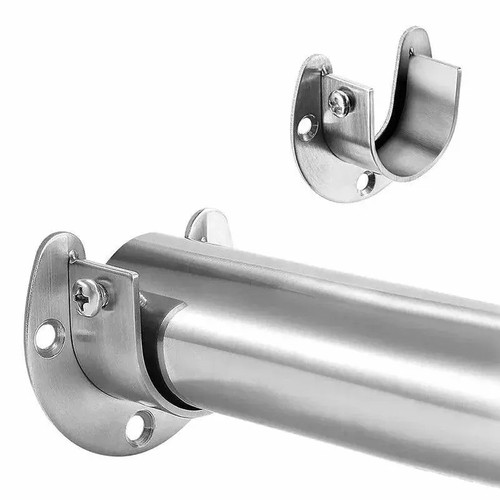 2pcs stainless steel - steel, flange