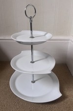 White Ceramic Cake Stand