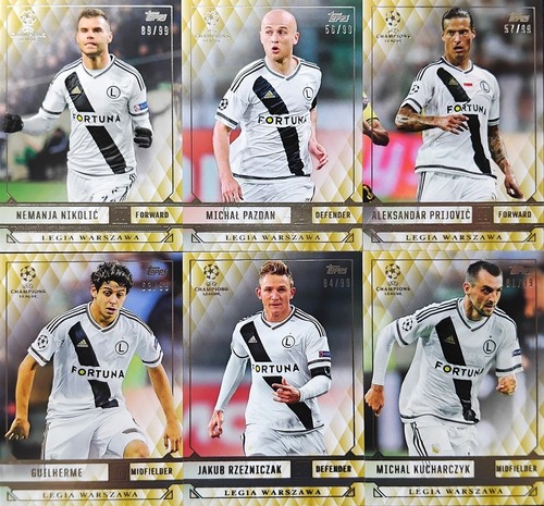 2016 topps uefa - topps, ucl