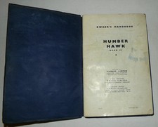 1955 HUMBER HAWK MARK VI OWNERS HANDBOOK Vintage Manual