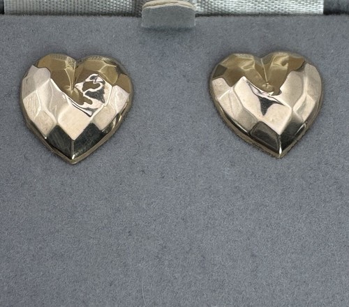 14k solid gold faceted - 14k,