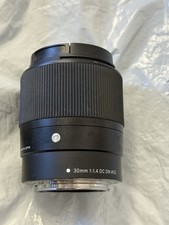 Sigma 30mm 1.4 Lens