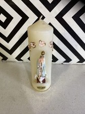 Our Lady Of Fatima Figural Fatima Candle