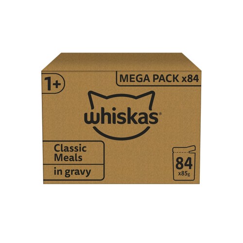 85g whiskas adult wet cat - 84,