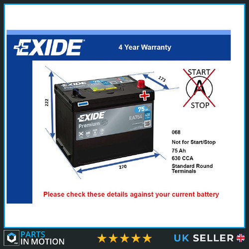 Battery fits tvr - battery, chimaera
