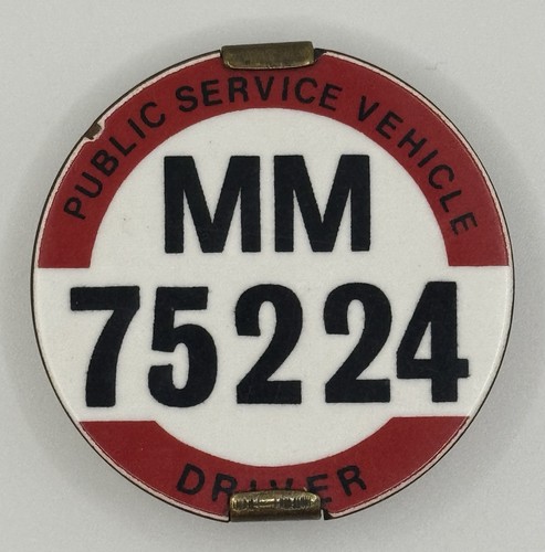 Psv driver badge - psv, mm