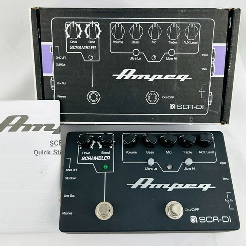 Ampeg scr bass - bass, preamp