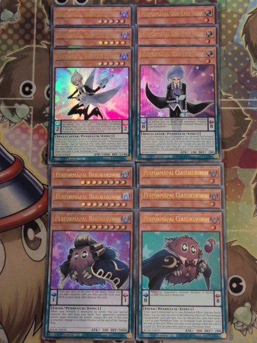 Yugioh 12cd performapal ultra - yugioh,