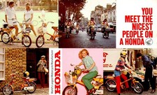 HONDA MOPED AD c 1970s