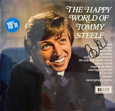 Tommy Steele Hand Signed 'The