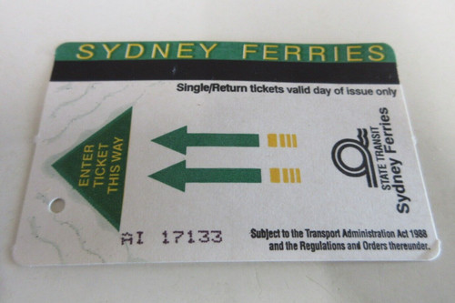 Sydney ferries ticket or - ferries,