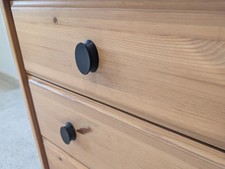 IKEA Leksvik Drawer Pulls Handles Replaced 110216 32 mm two hole