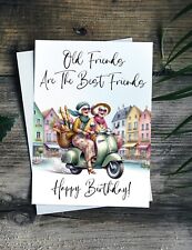 Happy Birthday Card Bestie