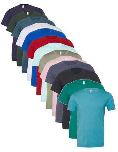 Mens bella canvas unisex crew - canvas,