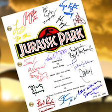 Jurassic Park Signed