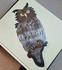 Hand Crafted Metalwork Owl