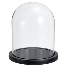 Clear Cloche Glass Dome Bell
