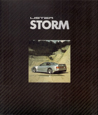 Lister Storm 7-Litre 1993 UK Market Sales Brochure