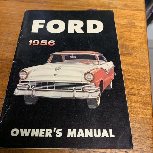 1956 ford car owners - ford,