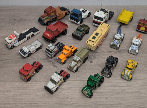 Matchbox semi truck - matchbox, cab