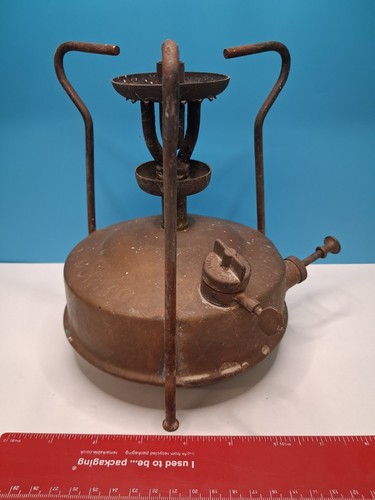 Vintage monitor brass paraffin - vintage,