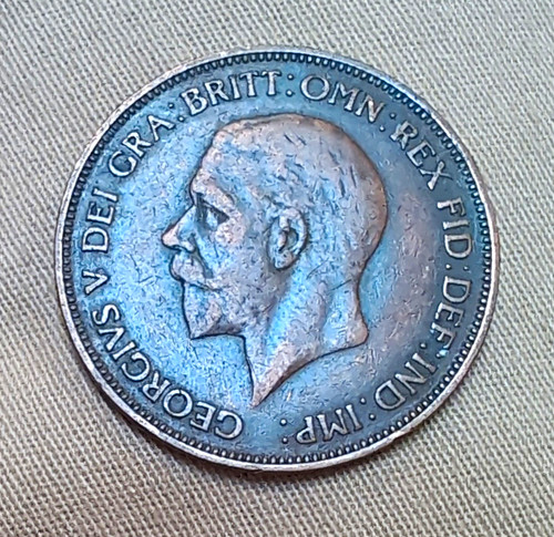 1936 one penny king - penny,