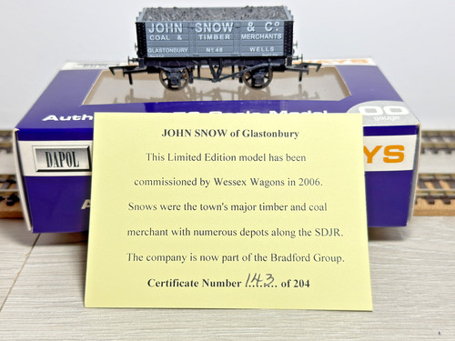 Dapol plank wagon mid - 4,