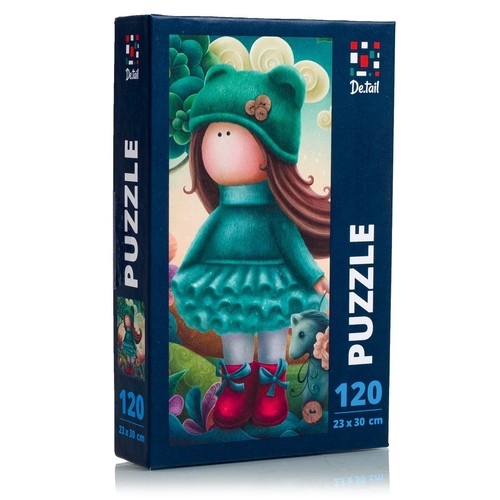 Educational puzzle 120pc doll - puzzle,