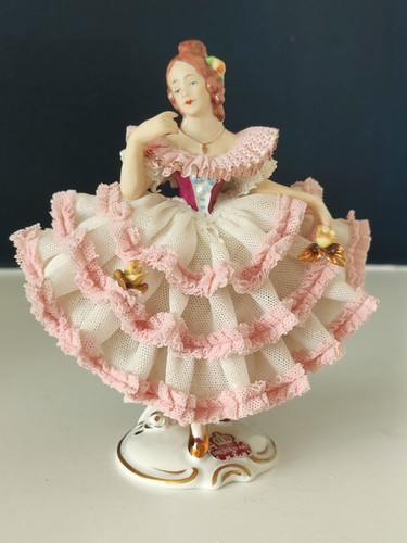 Vintage alka dresden lace - alka,