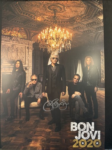 Jon bon jovi - signed, 19x13