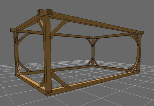 Oak garden office - |,