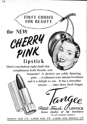 1952 advert for tangee - 1952,