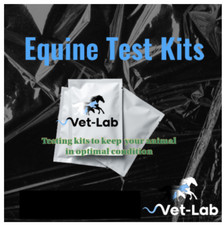 Horse Faecal Equine Egg Count Kit, Worm count, Worming kit FREE RETURN POSTAGE