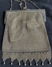 Large chatelaine purse - chatelaine, german