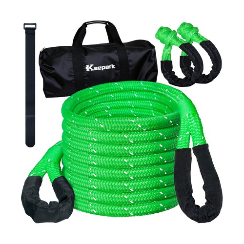 Kinetic recovery rope - rope, tow