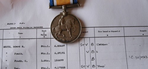 Ww1 war medal edward - war,