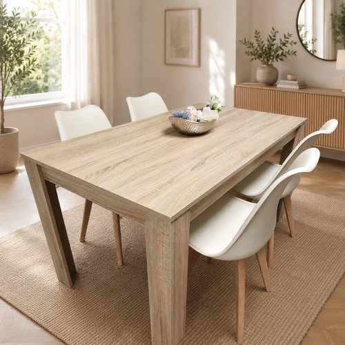 Wood oak effect - wood, dining