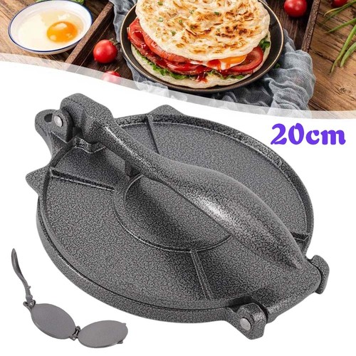 Cast aluminium tortilla - aluminium,