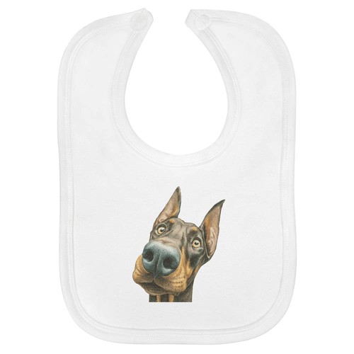 Doberman dog portrait baby - portrait',