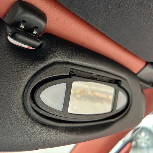 Car sun visor mirror covers - 1x,