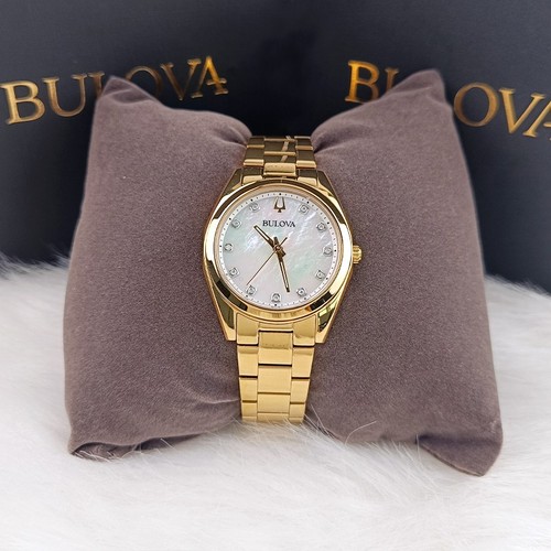 Bulova surveyor 97p172 gold - bulova,