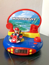 Lexibook Mario Kart Alarm Clock with Projector and Sounds Night Light Nintendo