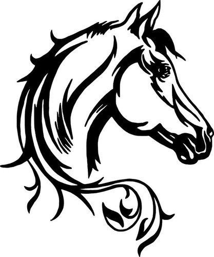 Horse vinyl car - , /